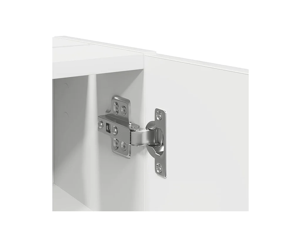 Badkamerkast met rolhouder 20,5x22x72 cm wit