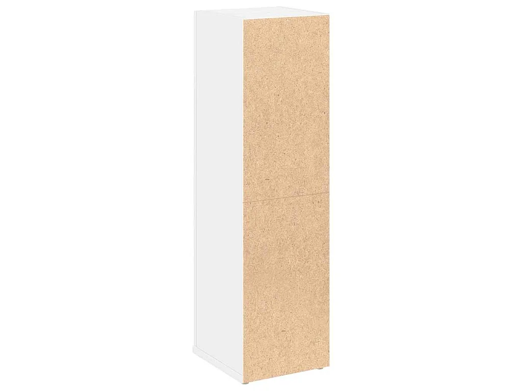 Meuble de salle de bain avec porte-rouleau blanc 20,5x22x72 cm