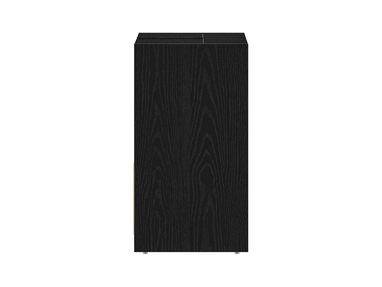 Armoire de bain chêne noir 60x33x60 cm bois d'ingénierie