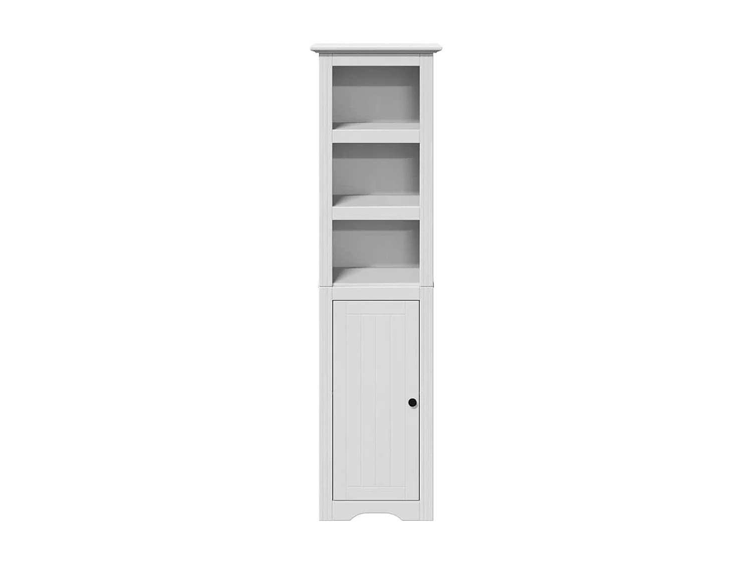 Armoire de salle de bain BODO blanc 44x30x160 cm