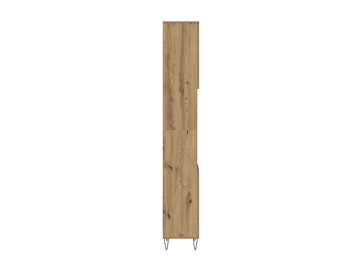 Badschrank Artisan-Eiche 30x30x190 cm Holzwerkstoff