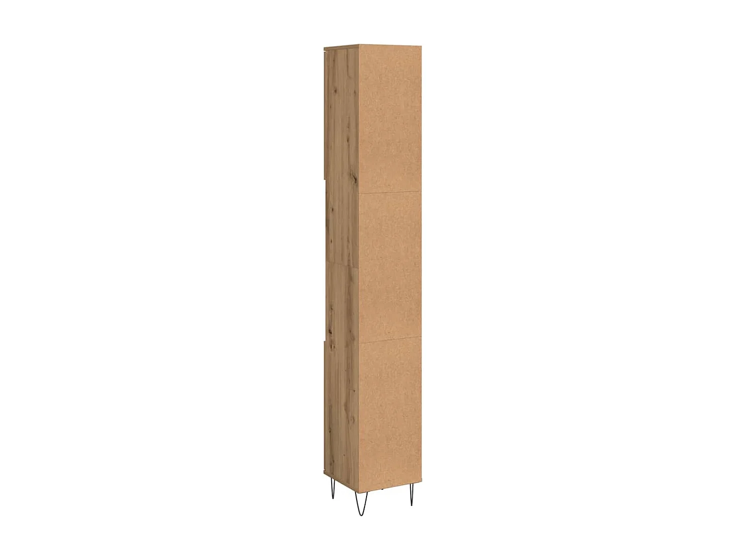 Badschrank Artisan-Eiche 30x30x190 cm Holzwerkstoff