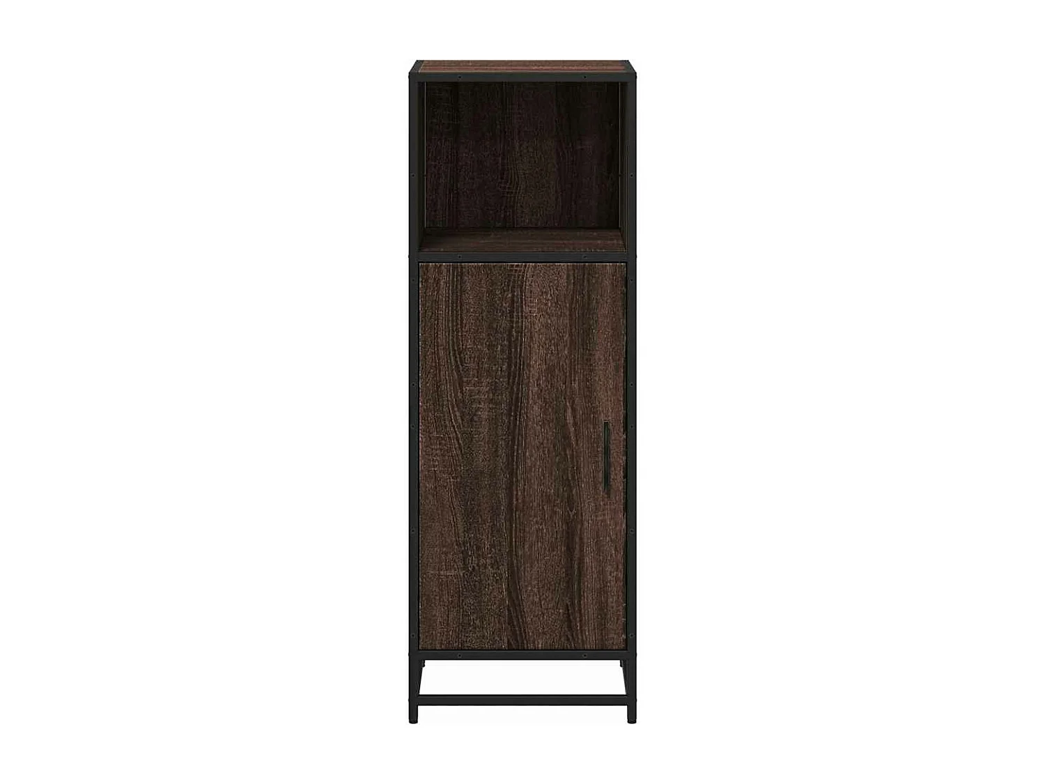 Armoire de bain chêne marron 35x37,5x100 cm bois d'ingénierie