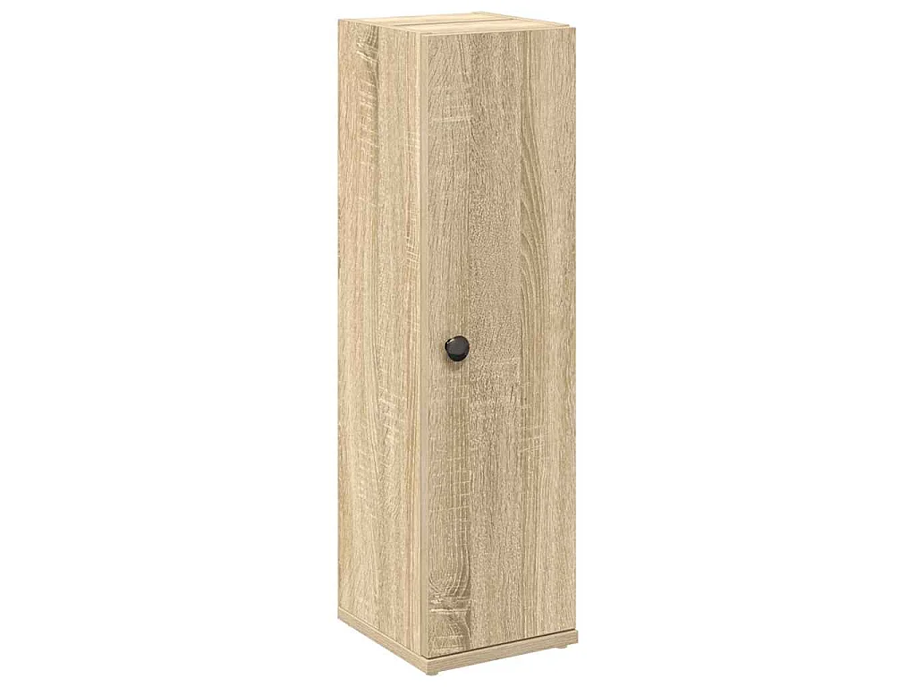 Mobile da Bagno con Portarotolo Rovere Sonoma 20,5x22x72 cm