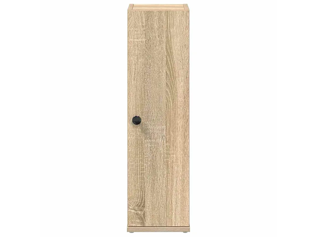 Mobile da Bagno con Portarotolo Rovere Sonoma 20,5x22x72 cm