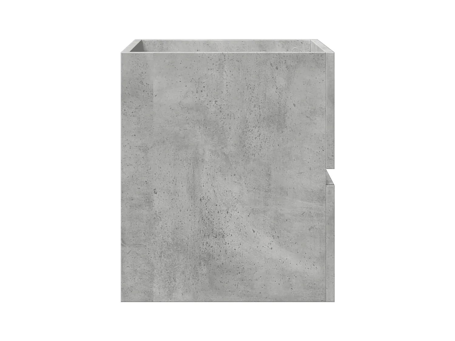 Armoire d'évier Gris béton 41x38,5x45 cm Bois d’ingénierie