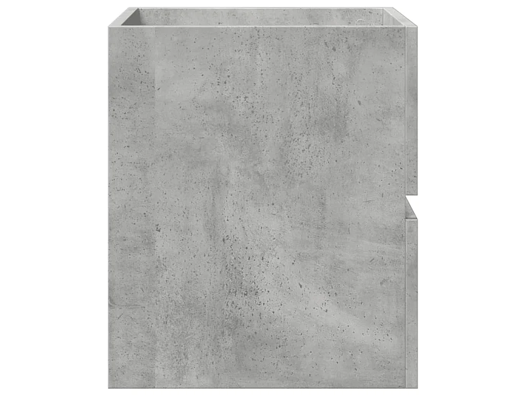 Wastafelkast 41x38,5x45 cm spaanplaat betongrijs