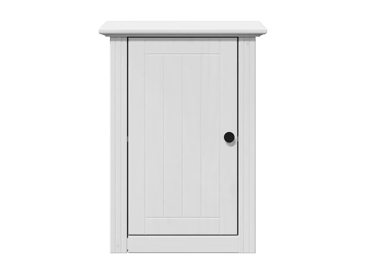 3 pcs conjunto de móveis para WC BODO pinho maciço branco