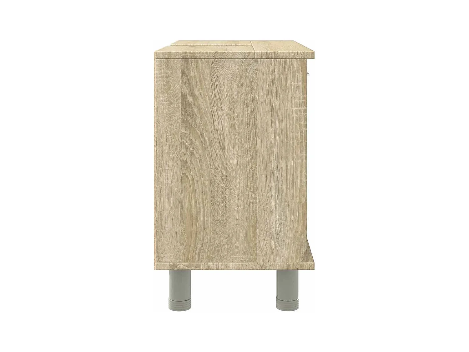 Badkamerkast 60x32x53,5 cm spaanplaat sonoma eikenkleurig