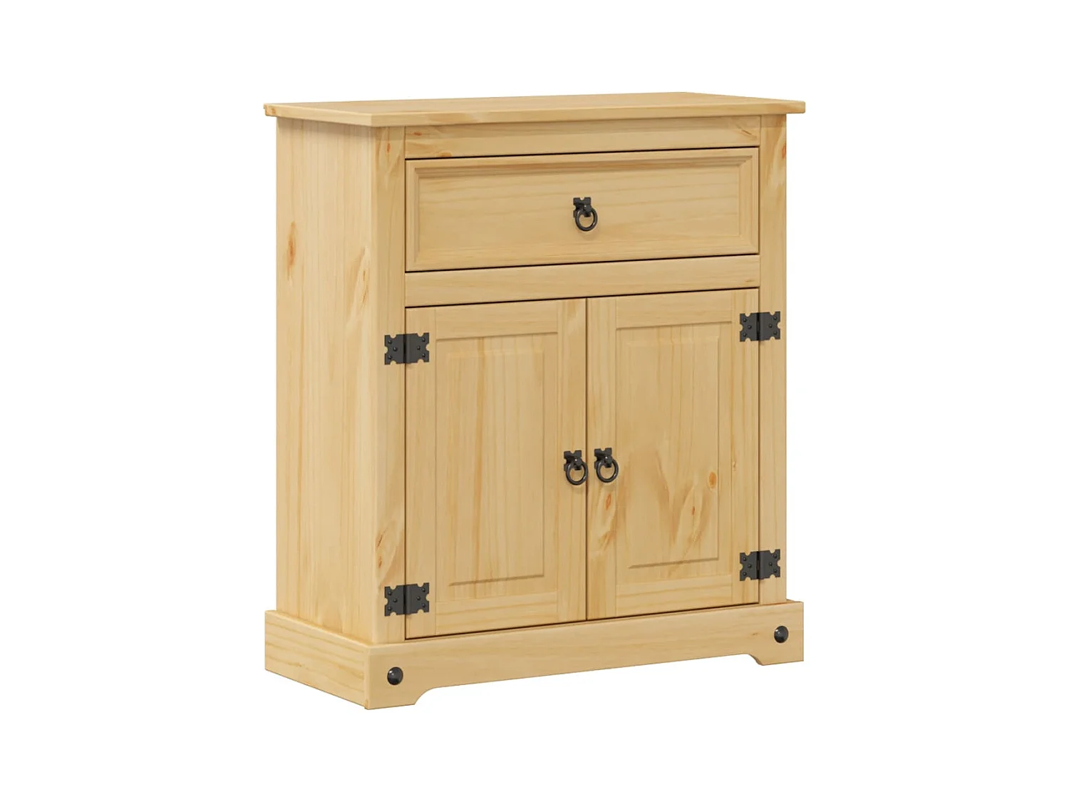 Armoire de salle de bain Corona 70x33x80 cm bois de pin massif