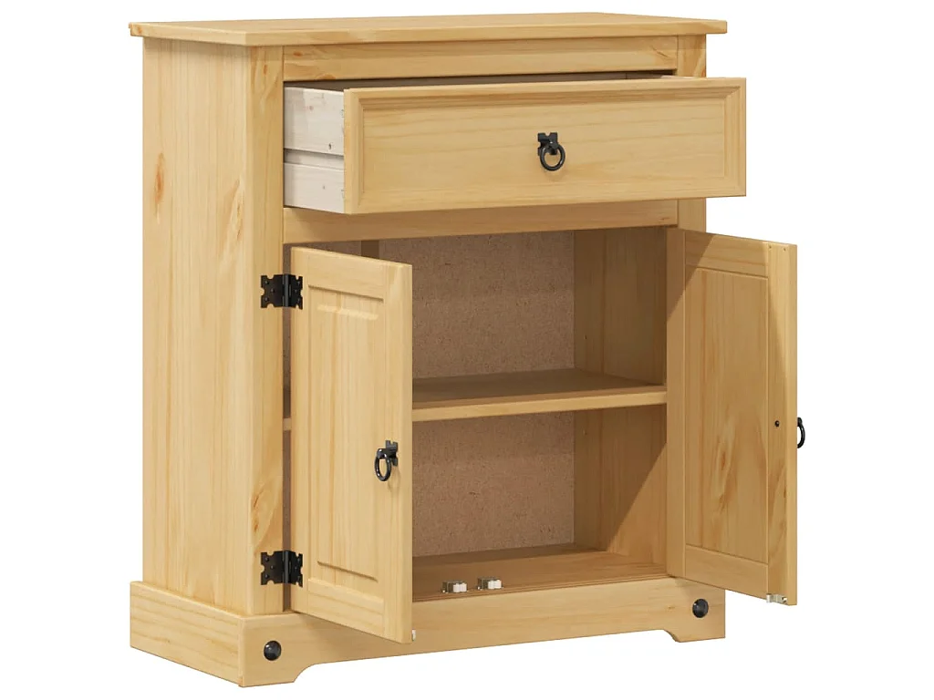 Badkamerkast Corona 70x33x80 cm massief grenenhout