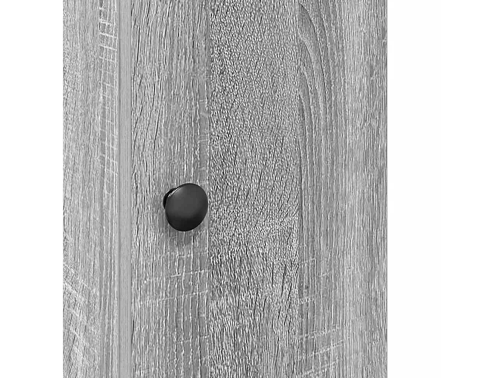 Badezimmerschrank mit Rollenhalter Grau Sonoma 20,5x22x72 cm