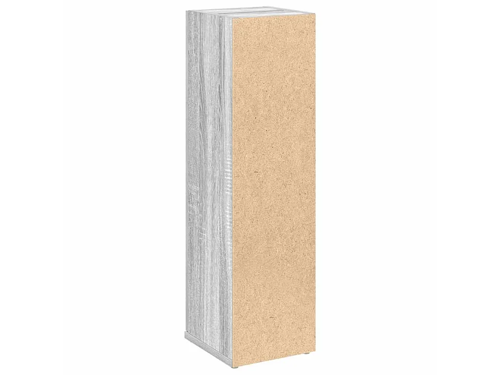 Mobile da Bagno con Portarotolo Grigio Sonoma 20,5x22x72 cm