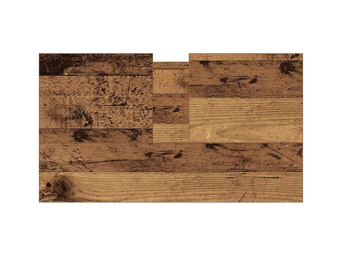 Armoire de salle de bain vieux bois 58x33x60 cm bois ingénierie