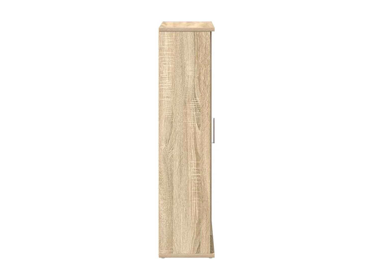 Meuble de salle de bain avec porte-rouleau chêne sonoma