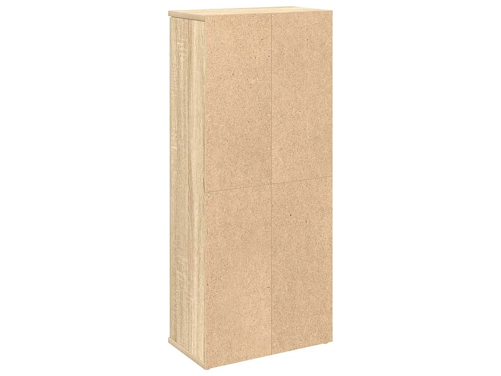 Mobile da Bagno con Portarotolo Rovere Sonoma 39x22x90 cm