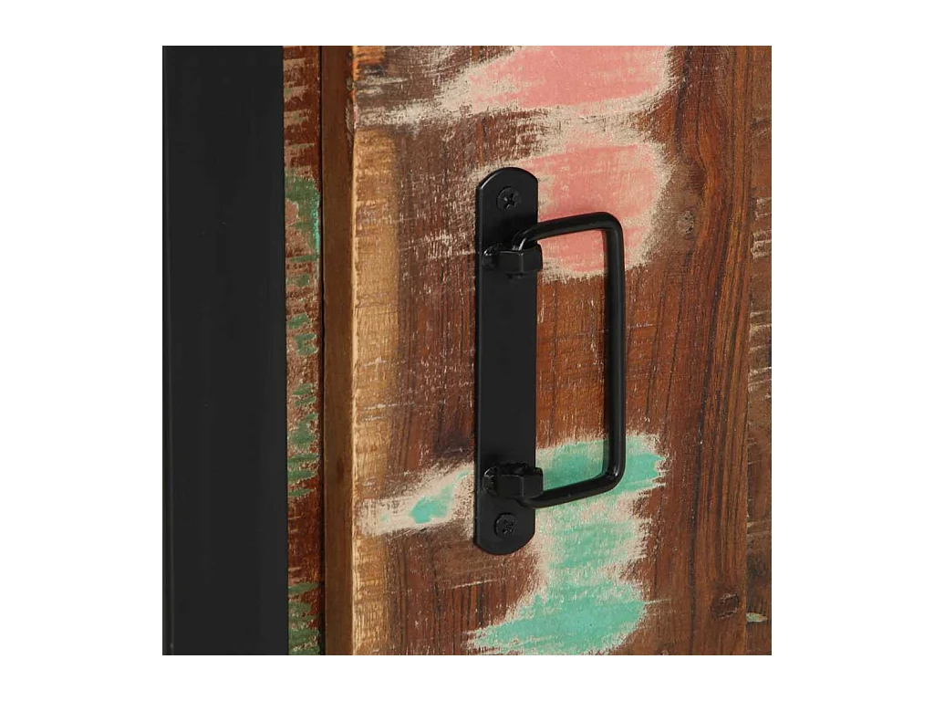 Armoire de salle de bain 40x30x90 cm bois massif récupération