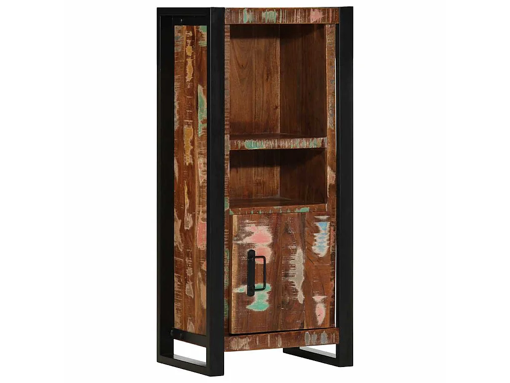 Badkamerkast 40x30x90 cm massief recycled hout