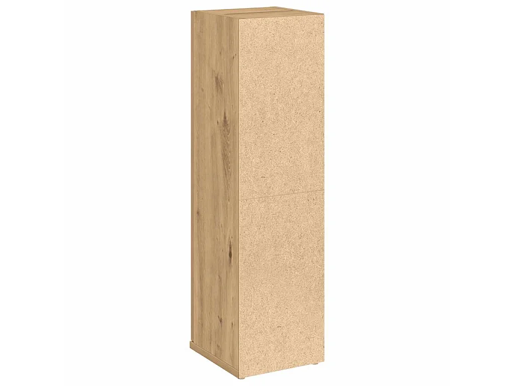 Mobile da Bagno con Portarotolo Rovere Artigianale 20,5x22x72cm