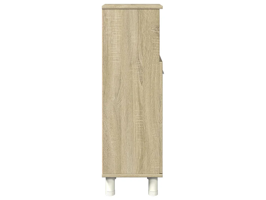 Mobile da Bagno Rovere Sonoma 30,5x30x95cm in Truciolato