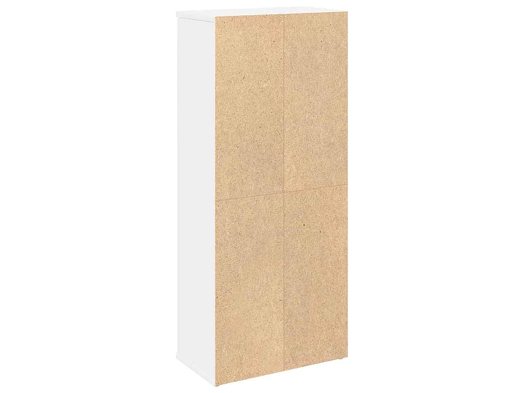 Badezimmerschrank mit Rollenhalter Weiß 39x22x90 cm