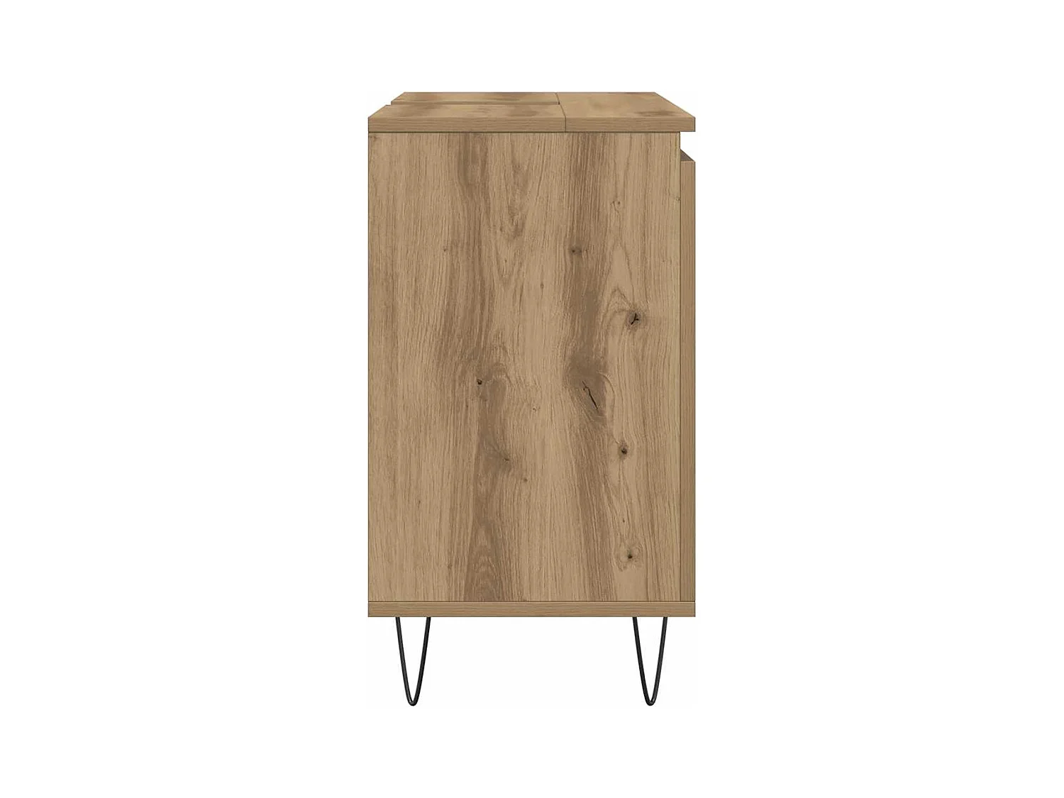 Armoire de salle de bain chêne artisanal 58x33x60 cm