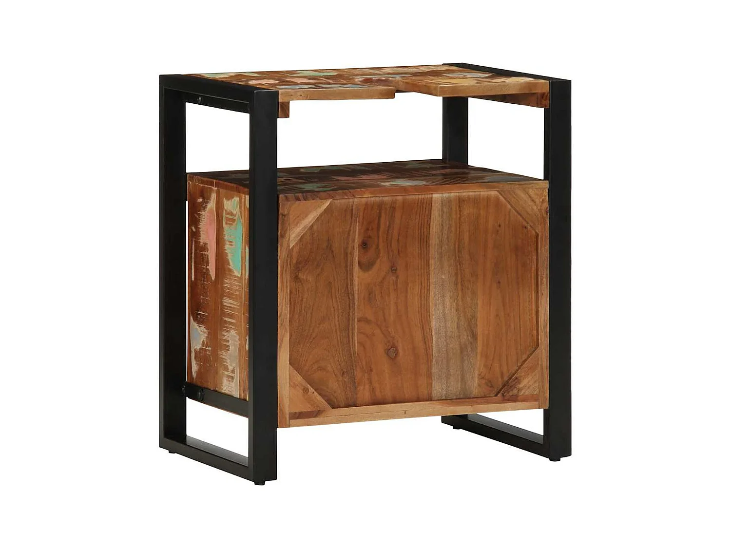 Armoire lavabo de salle de bain 55x35x60 cm