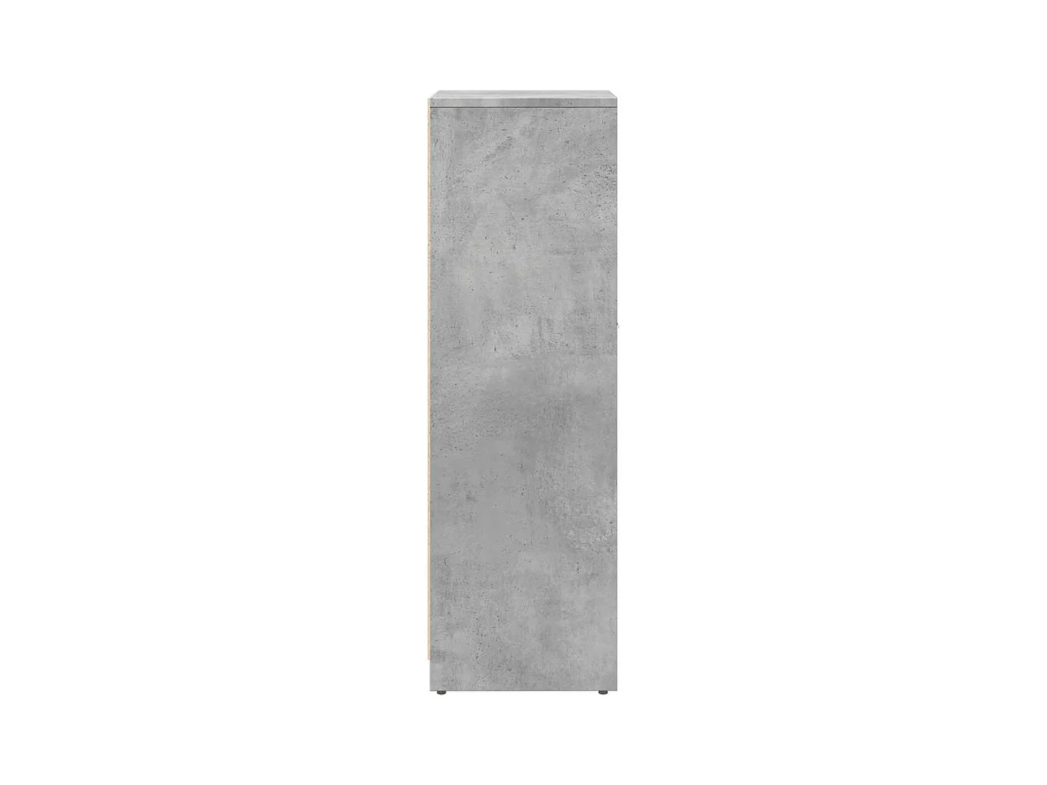Armoire de salle de bain Gris béton 30x30x95 cm Aggloméré
