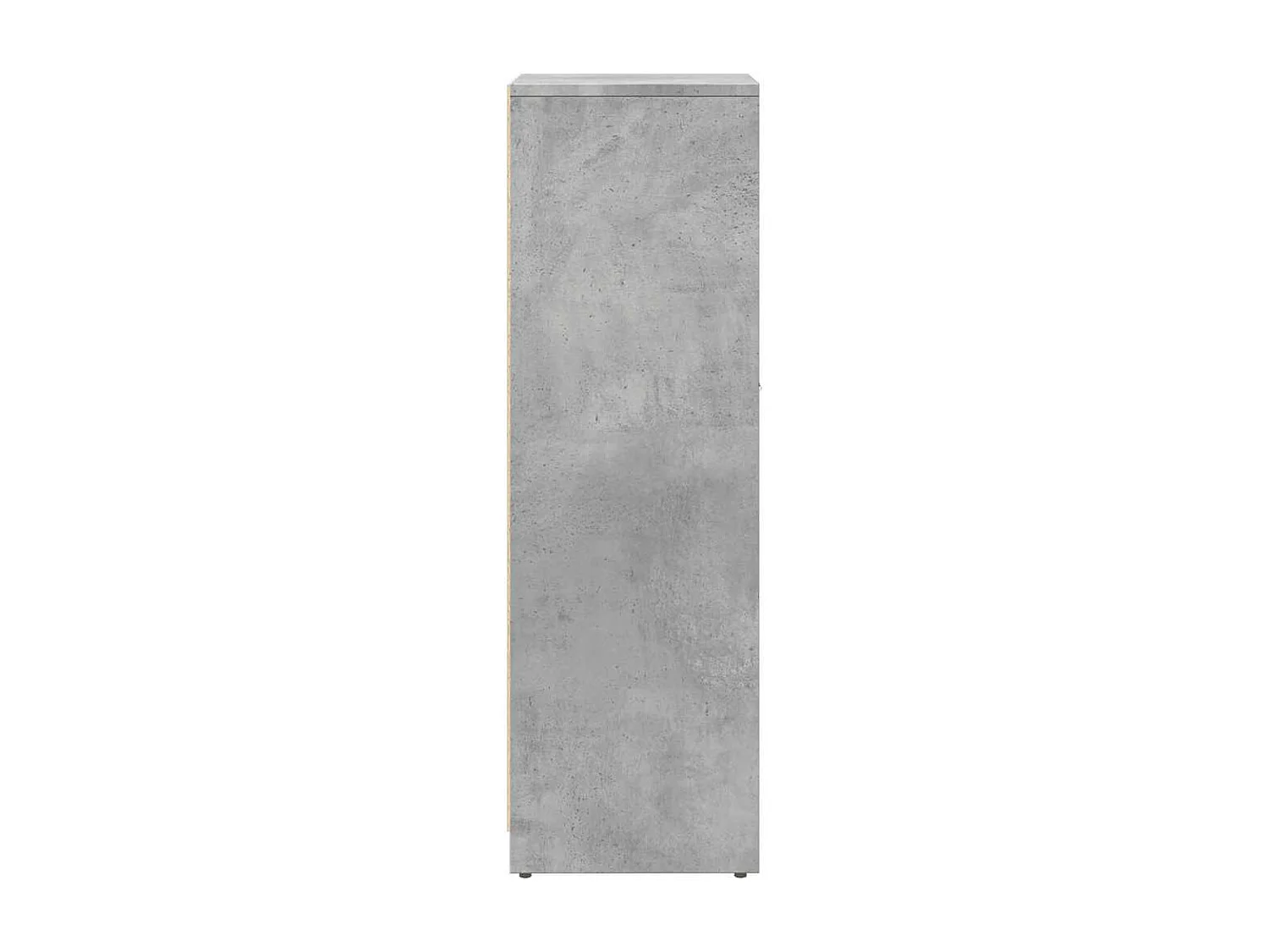 Armoire de salle de bain Gris béton 30x30x95 cm Aggloméré