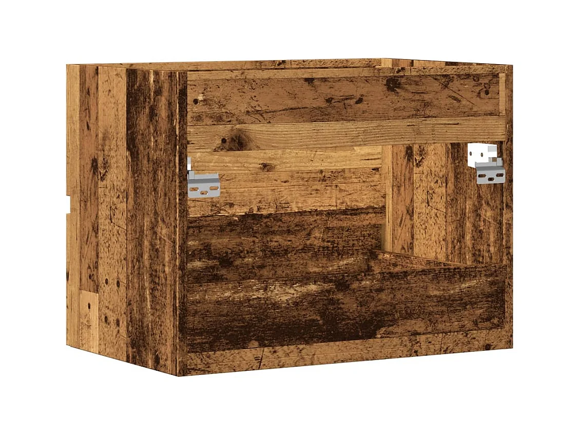 Armoire de salle de bain vieux bois bois d'ingénierie