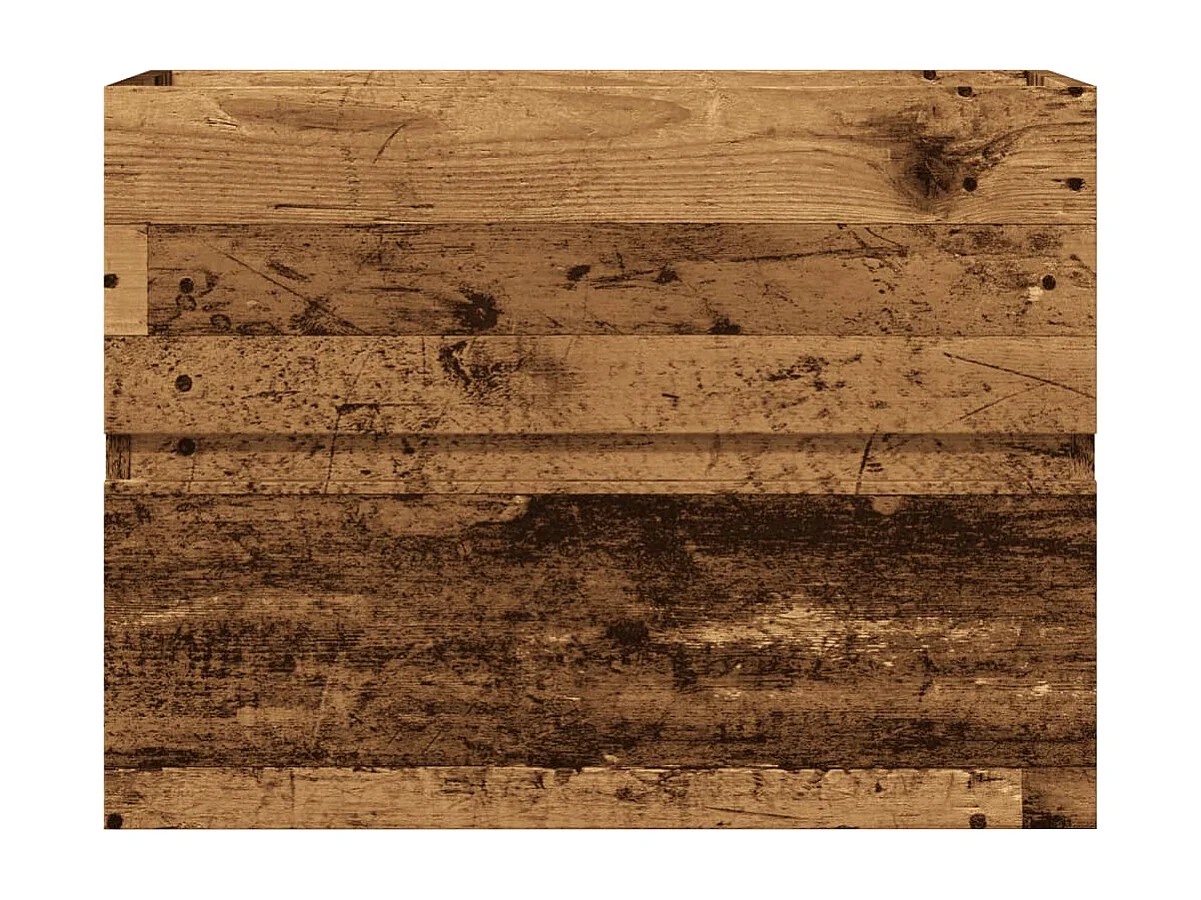 Armoire de salle de bain vieux bois bois d'ingénierie