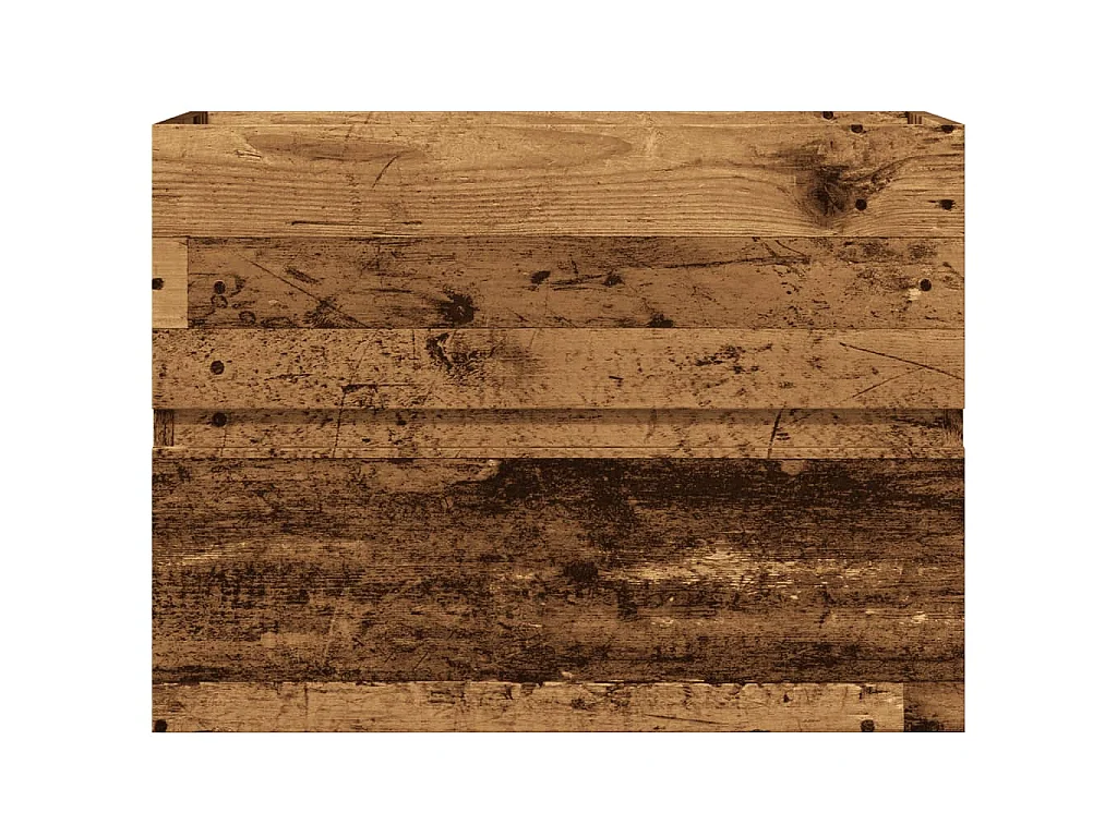 Armoire de salle de bain vieux bois bois d'ingénierie