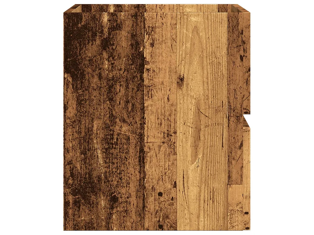 Armoire de salle de bain vieux bois bois d'ingénierie