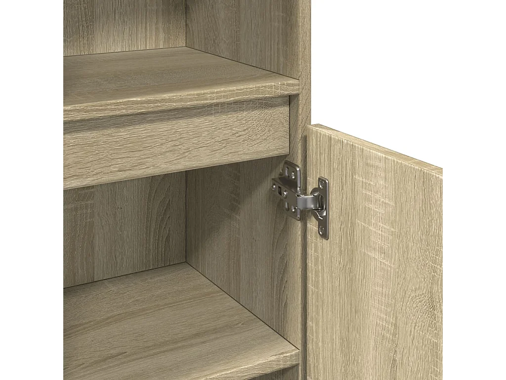 Armoire salle de bain chêne sonoma 30x30x100 cm