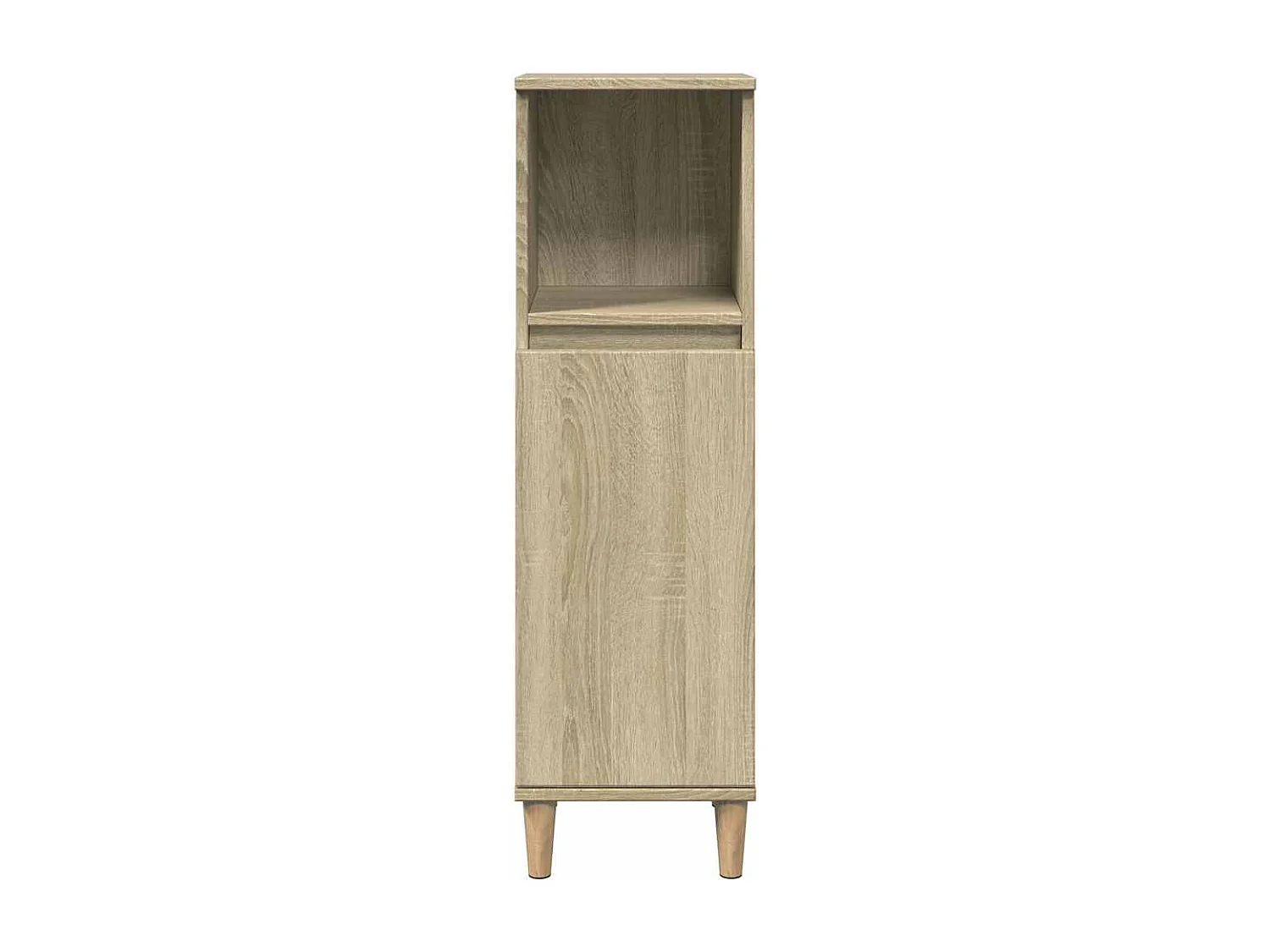 Armoire salle de bain chêne sonoma 30x30x100 cm