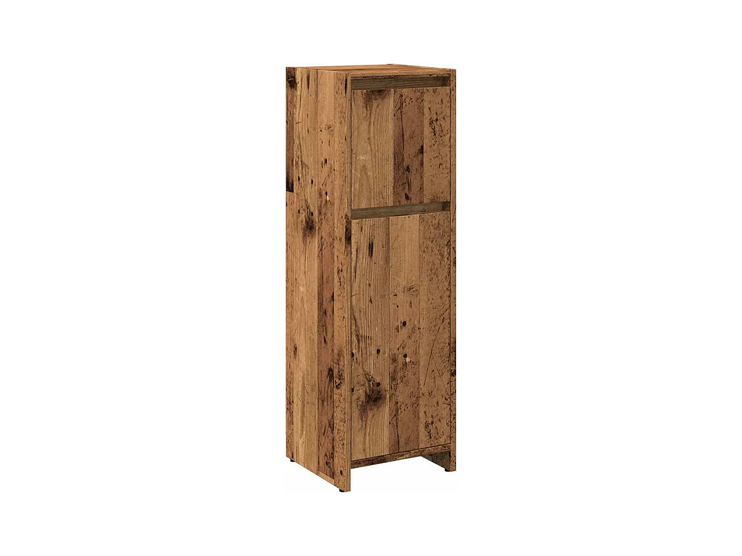 Armoire de salle de bain vieux bois 30x30x95 cm bois ingénierie