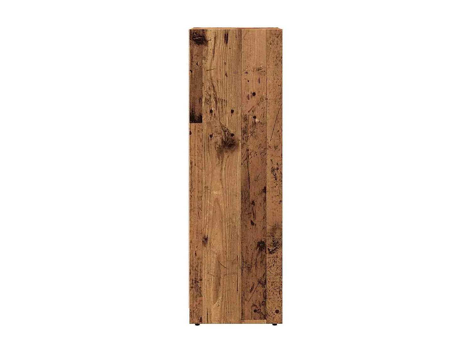 Armario de baño madera contrachapada envejecida 30x30x95 cm
