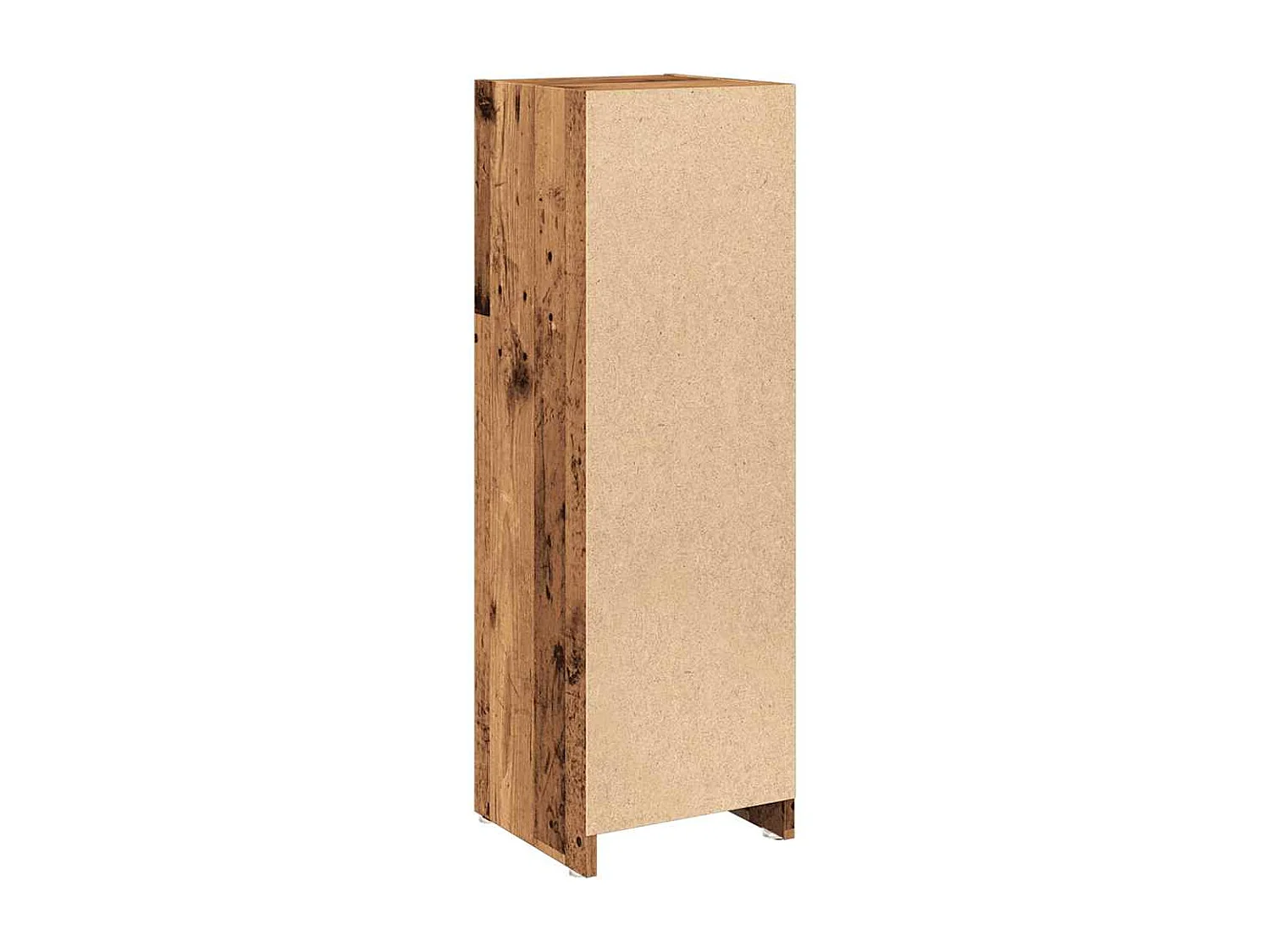 Armoire de salle de bain vieux bois 30x30x95 cm bois ingénierie