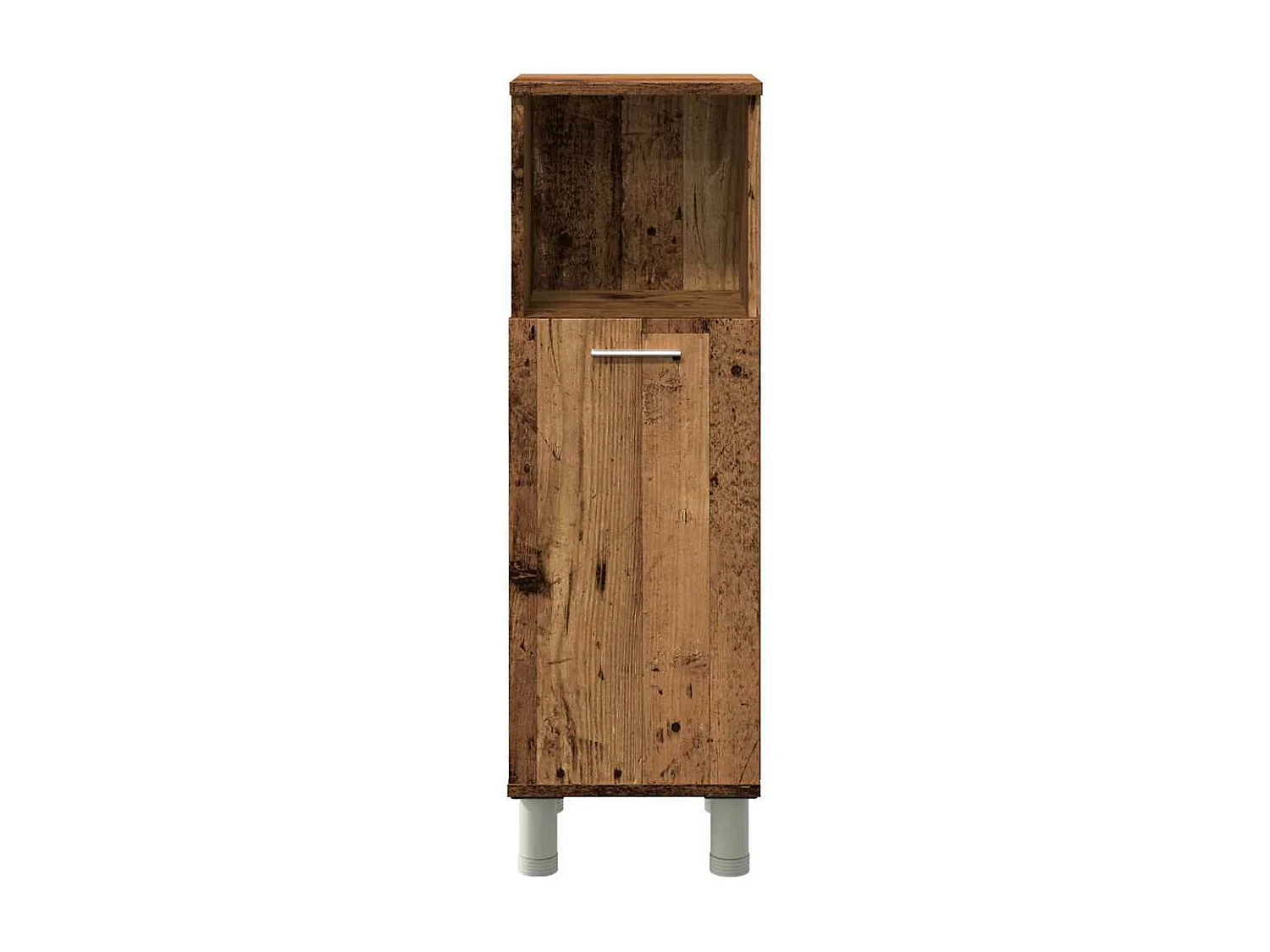 Armoire de salle de bain vieux bois 30x30x95 cm bois ingénierie