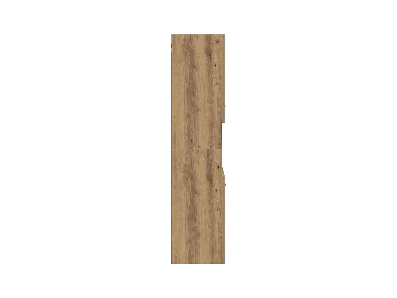 Armoire de salle de bain suspendue chêne artisanal 30x30x130 cm