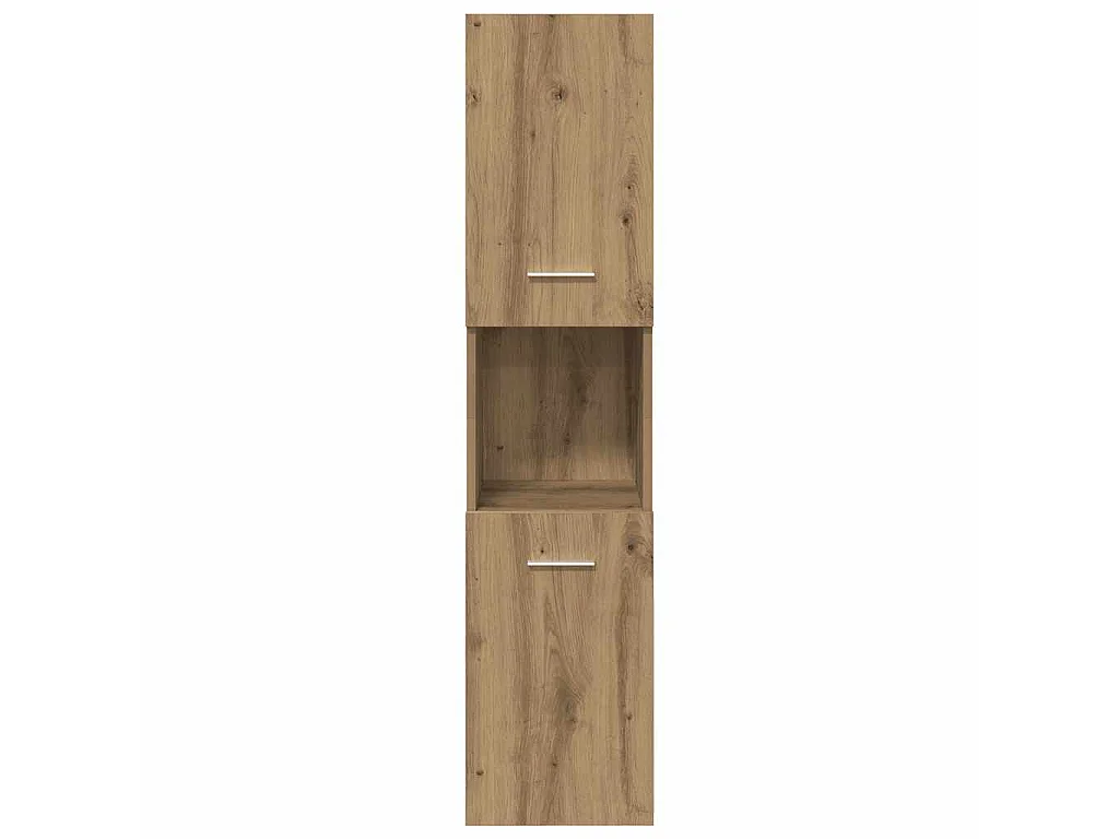 Mobile Pensile Bagno Rovere Artigianale 30x30x130cm Truciolato