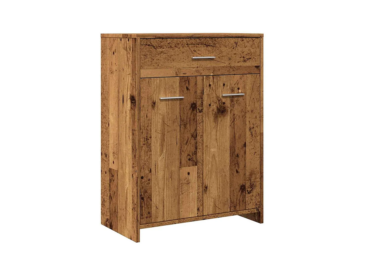 Armoire de salle de bain vieux bois 60x33x80 cm bois ingénierie