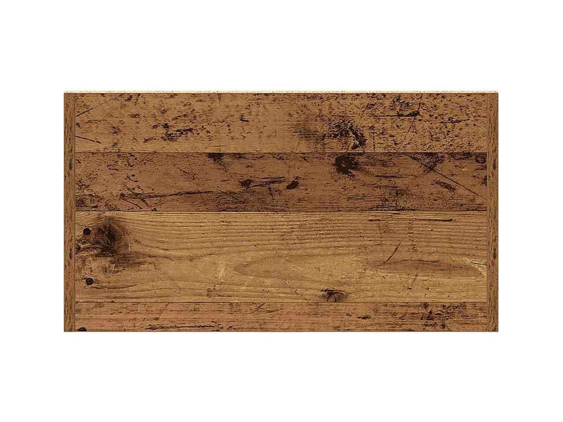 Armoire de salle de bain vieux bois 60x33x80 cm bois ingénierie