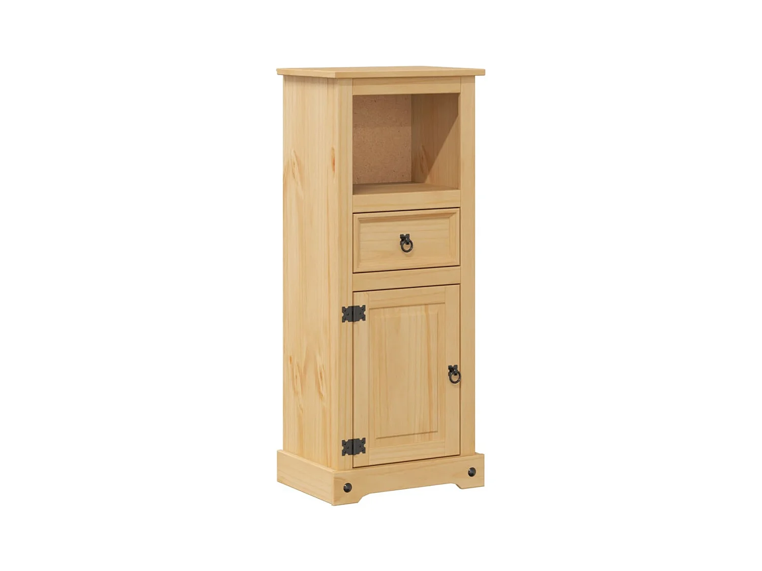 Armoire de salle de bain Corona 45x33x110 cm bois de pin massif