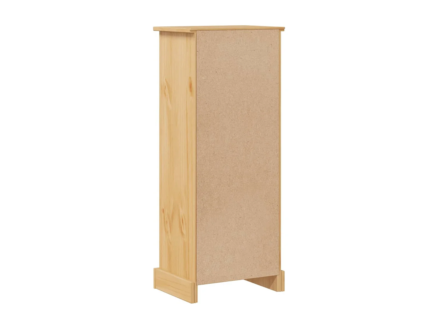 Móvel de WC Corona 45x33x110 cm madeira de pinho maciça