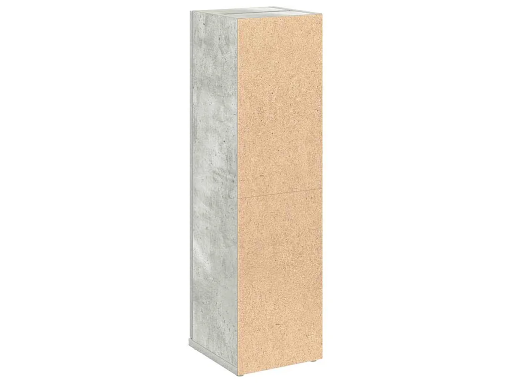 Meuble de salle de bain avec porte-rouleau gris béton