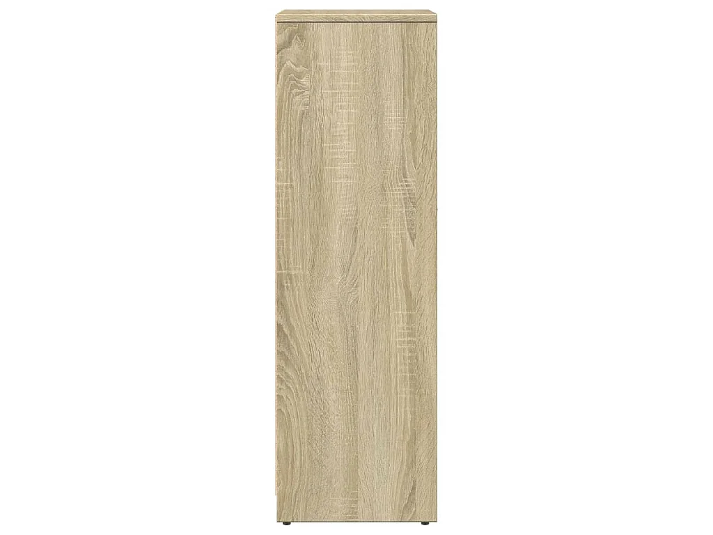 Armario de baño madera contrachapada color roble 30x30x95 cm