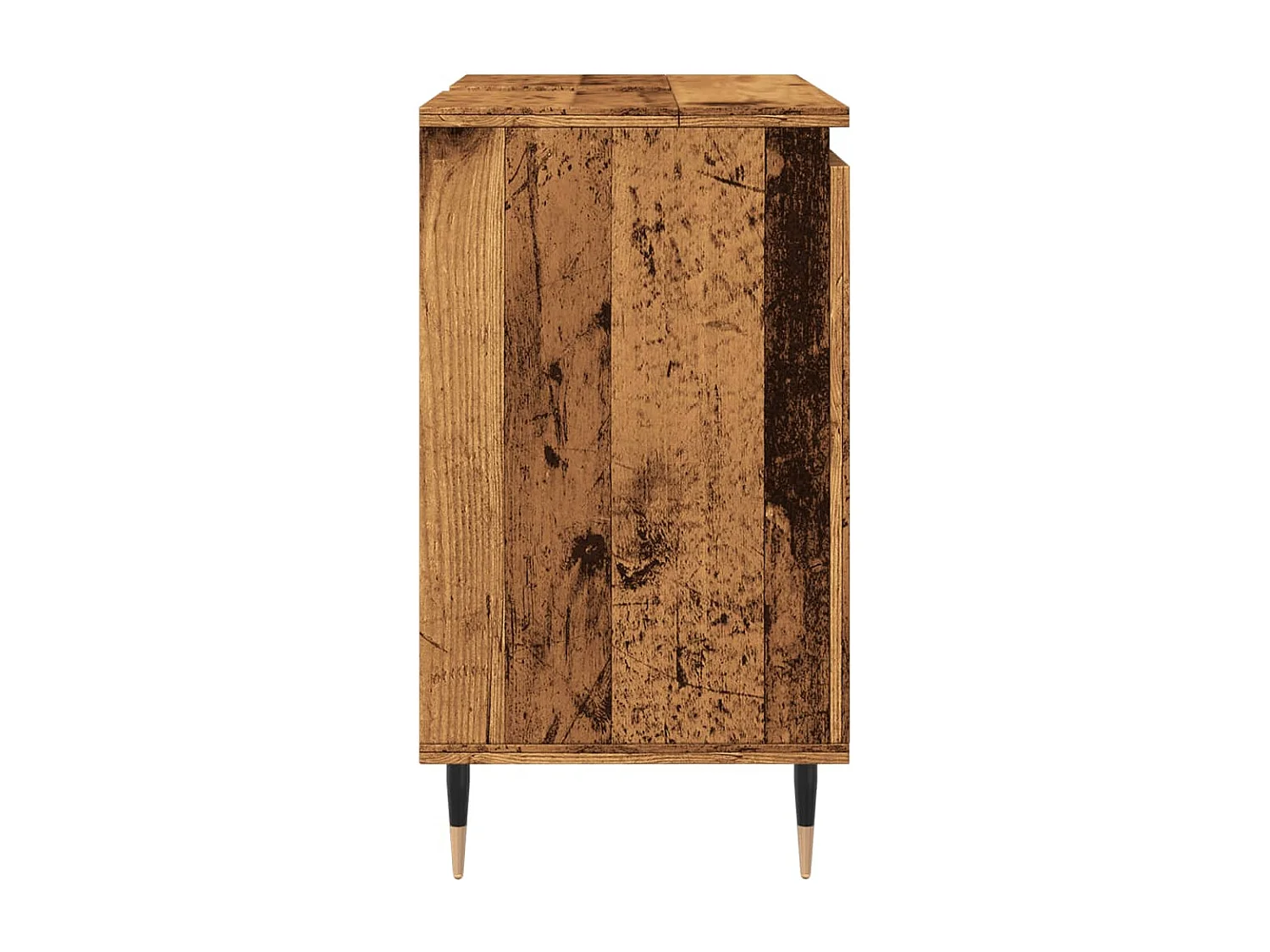 Armoire de salle de bain vieux bois 58x33x60 cm bois ingénierie