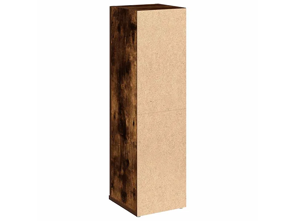 Mobile da Bagno con Portarotolo Rovere Fumo 20,5x22x72 cm