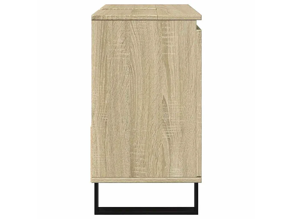 Armoire salle de bain chêne sonoma 65x33x60 cm